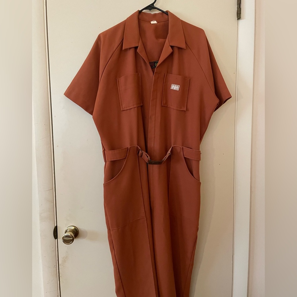 Men’s Vintage Bill Parry Leisure Jumpsuit, Large, Retro 60s 70s Vtg